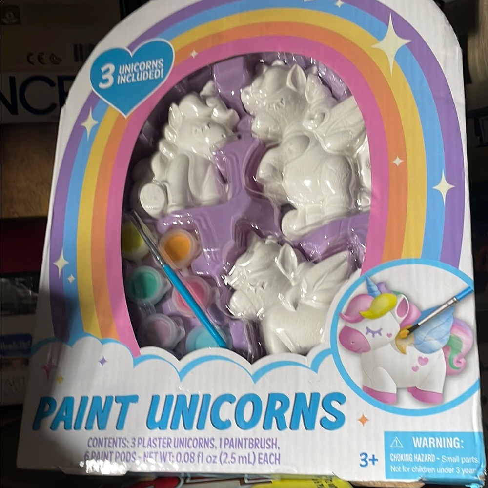 Tara Paint Unicorns Children Craft Ages 3+